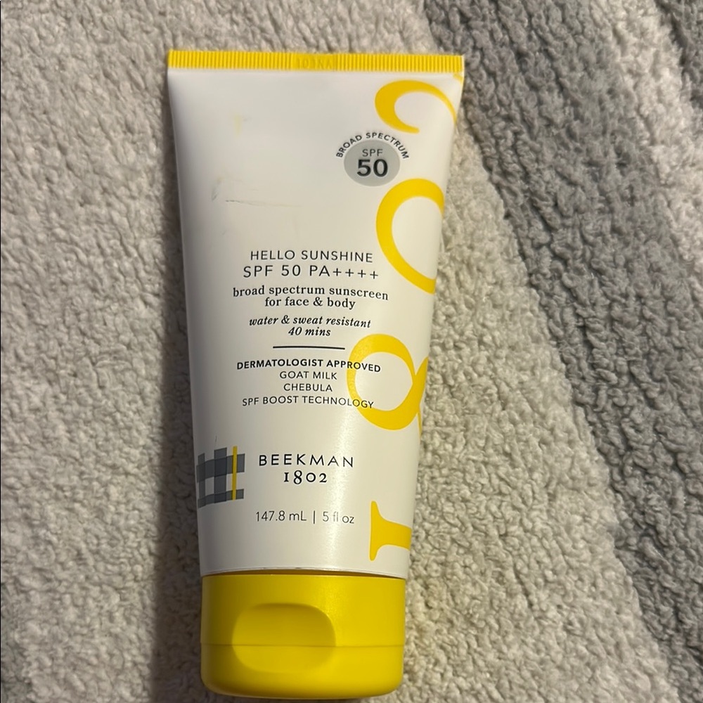 Beekman 1802 Hello Sunshine SPF 50 Sunscreen